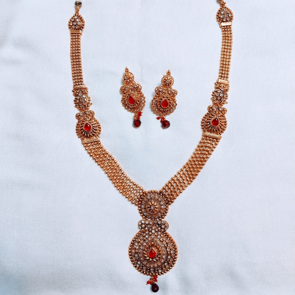 Gold Raani Haar Jewelry Set